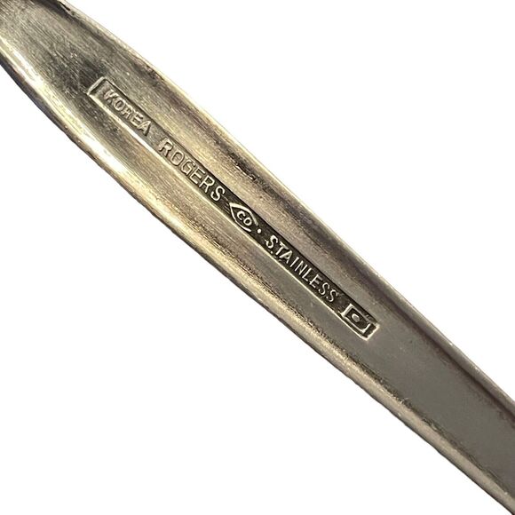 Rogers Ensenada Scroll Stainless Flatware Set 50 Pc‎ Service for 8 Vintage - Picture 11 of 12